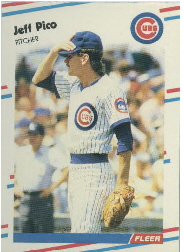 1988 Fleer Update Baseball Cards       080      Jeff Pico